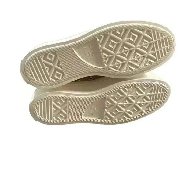 Converse Shoes Womens 8.5 Chuck Taylor All Star Lift Platform Leather High Top - Picture 9 of 11